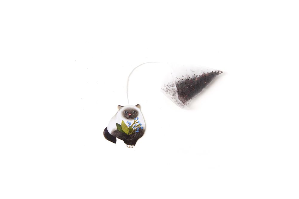 Café et thé - gongdreen chat tag Hibiscus thé noir - GONGDREEN