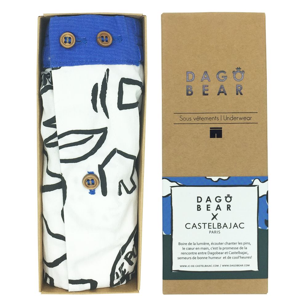 Prêt-à-porter - Caleçon à colorier - DAGOBEAR
