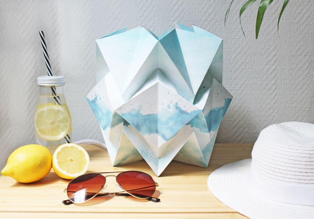 Table lamps - Table lamp HIKARI - ECO WOOD / BICOLEUR / UNI - TEDZUKURI ATELIER