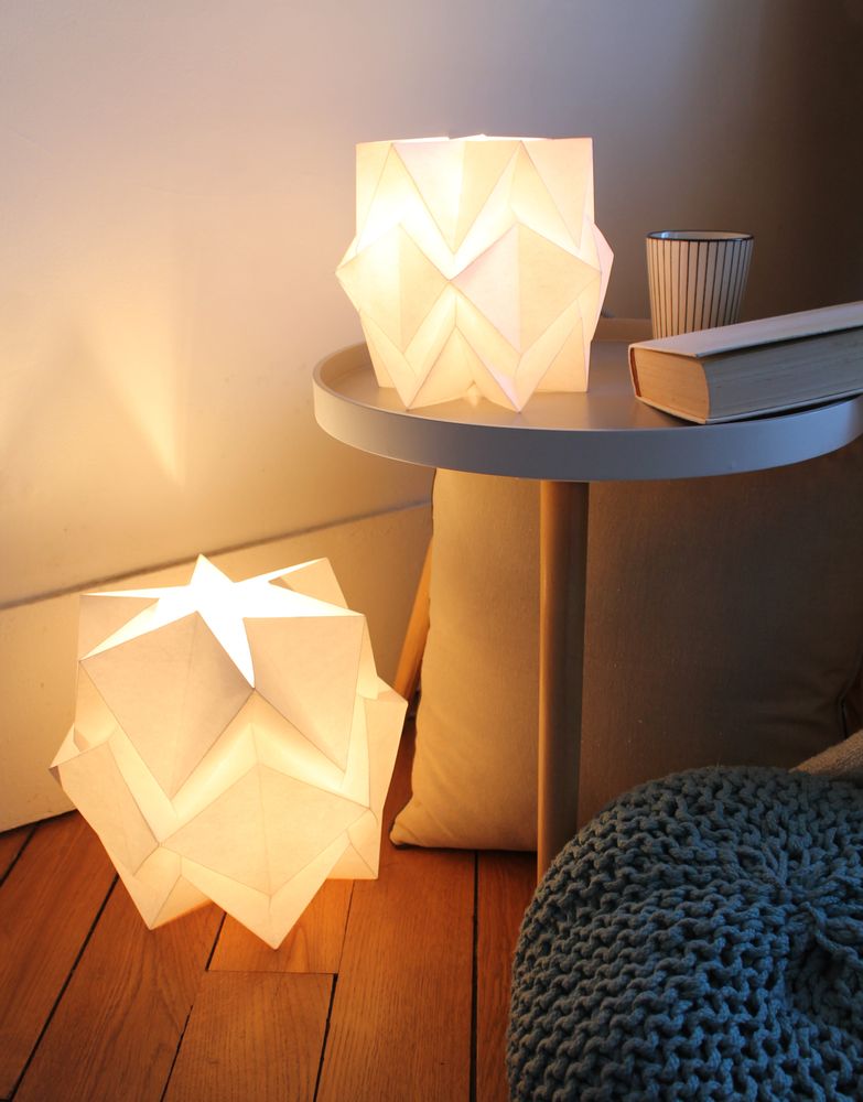 Table lamps - Table lamp HIKARI - ECO WOOD / BICOLEUR / UNI - TEDZUKURI ATELIER