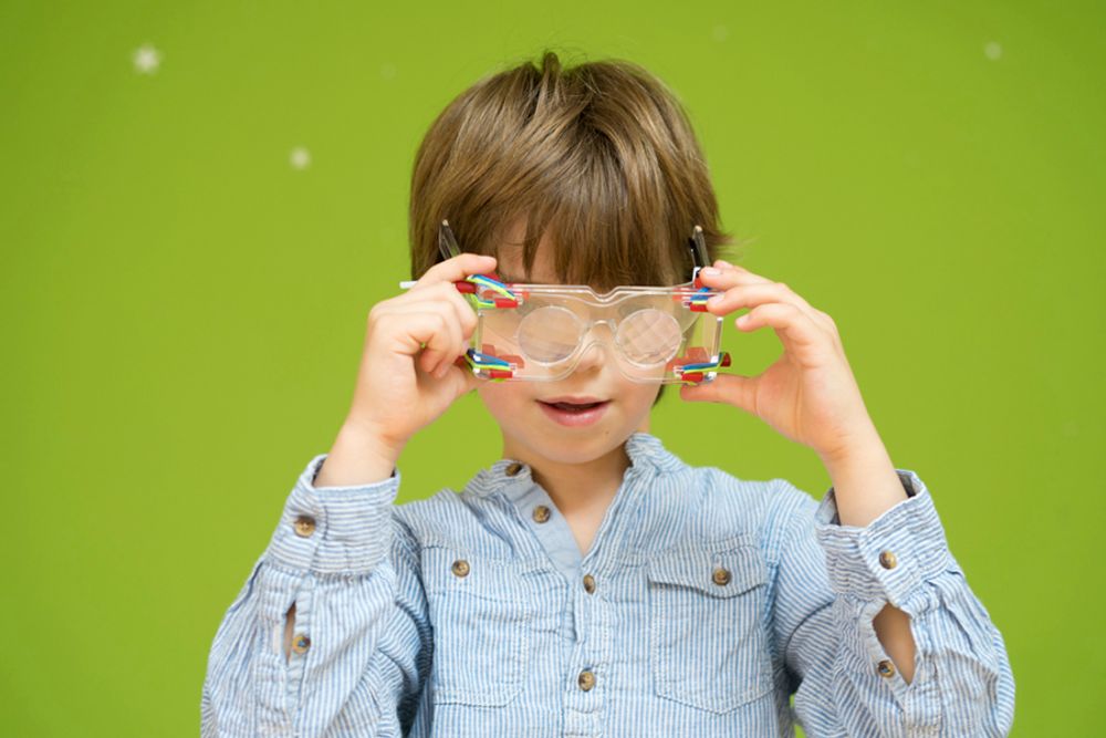 Loisirs créatifs pour enfant - Lunettes qui simulent la vision animale - KOAKOA