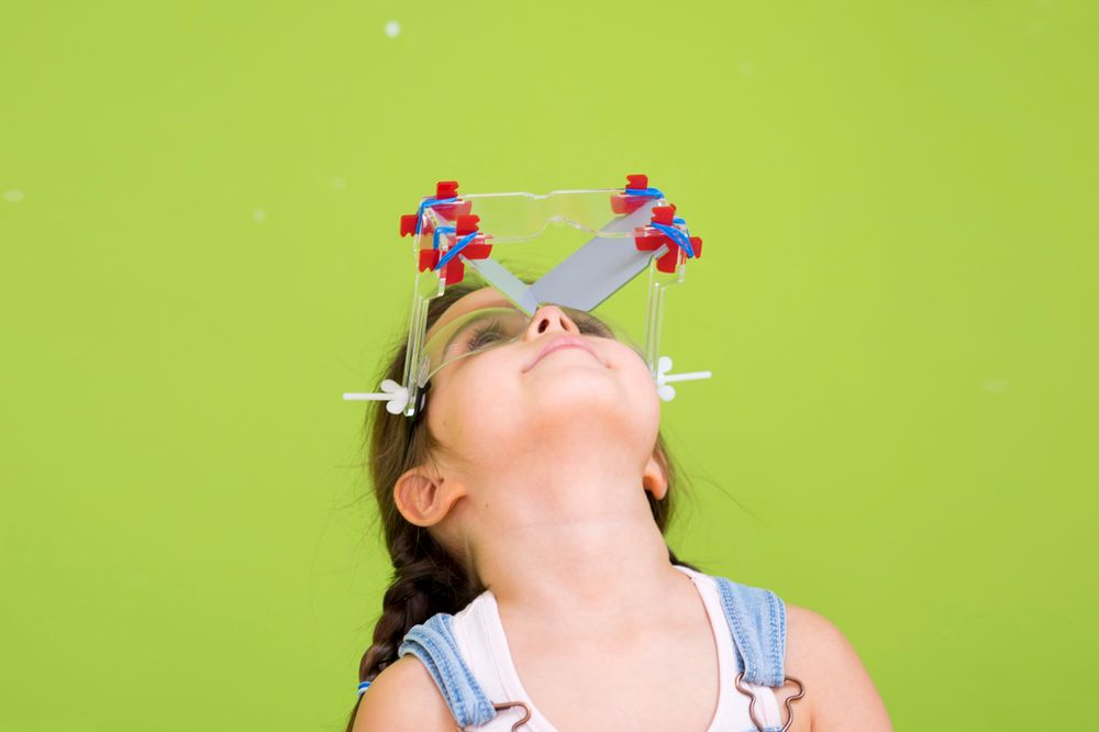 Loisirs créatifs pour enfant - Lunettes qui simulent la vision animale - KOAKOA