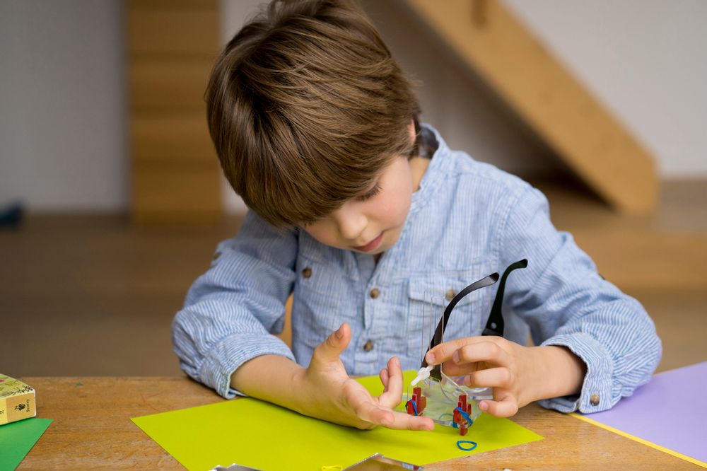 Loisirs créatifs pour enfant - Lunettes qui simulent la vision animale - KOAKOA