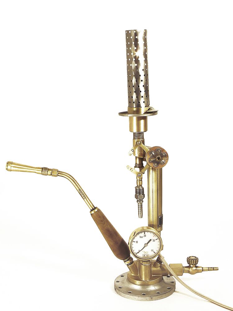 Pièces uniques - Lampe Le Chalumeau Mano - ATELIER DE FER & D'AME