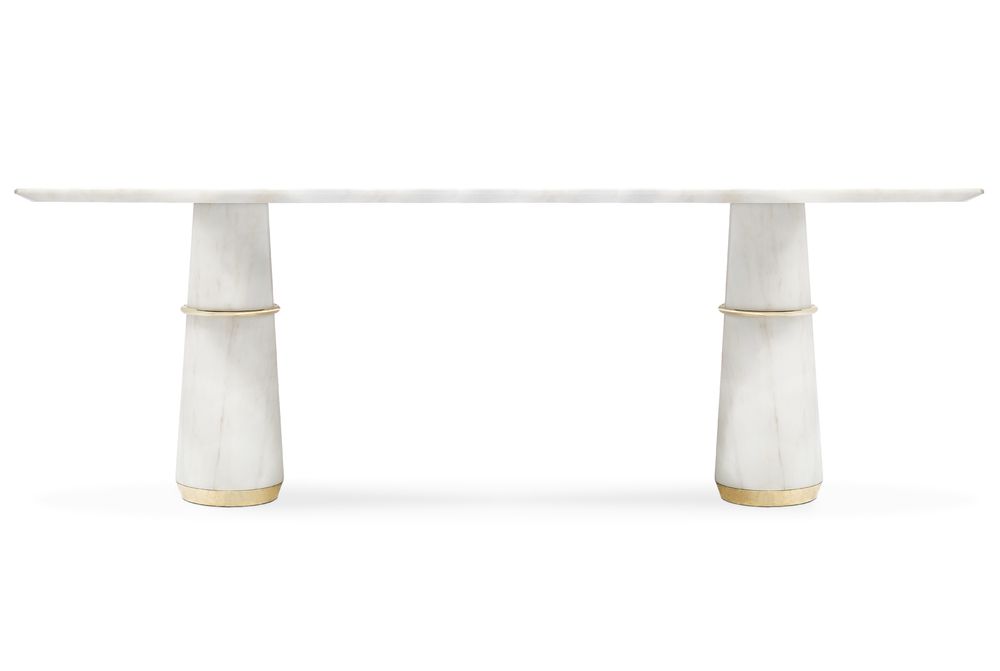 Decorative objects - AGRA II Dining Table  - BRABBU DESIGN FORCES