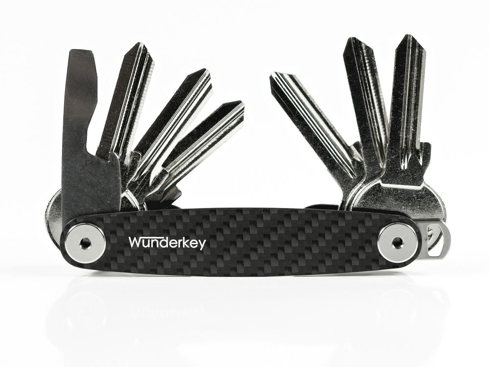 Petite maroquinerie - WUNDERKEY CARBONE® – L’Organisateur de Clés Luxueux Original Made In Germany - WUNDERKEY