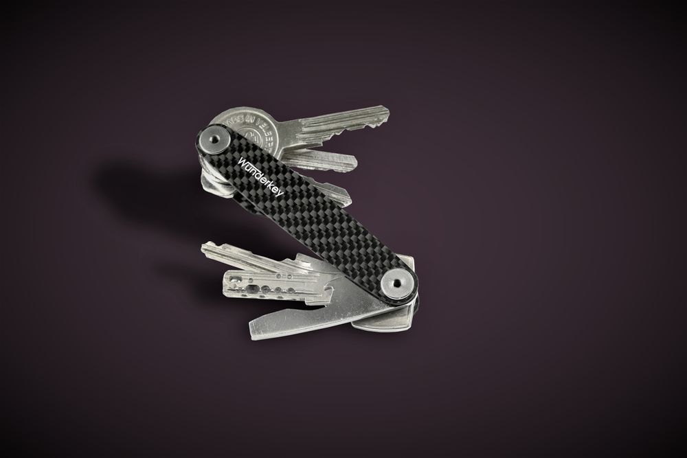 Petite maroquinerie - WUNDERKEY CARBONE® – L’Organisateur de Clés Luxueux Original Made In Germany - WUNDERKEY
