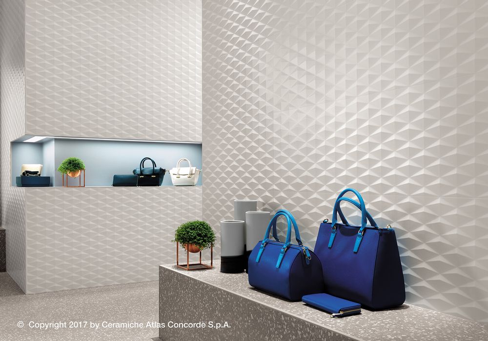 Ceramic - 3D WALL DESIGN - ATLAS CONCORDE