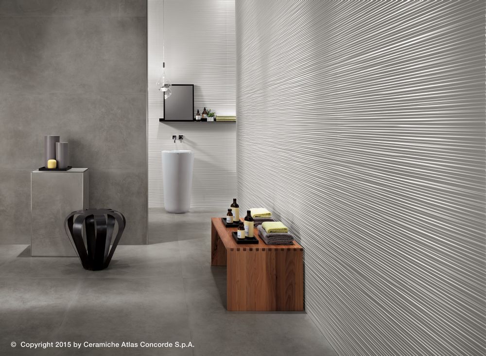 Ceramic - 3D WALL DESIGN | Geometric Shapes - ATLAS CONCORDE