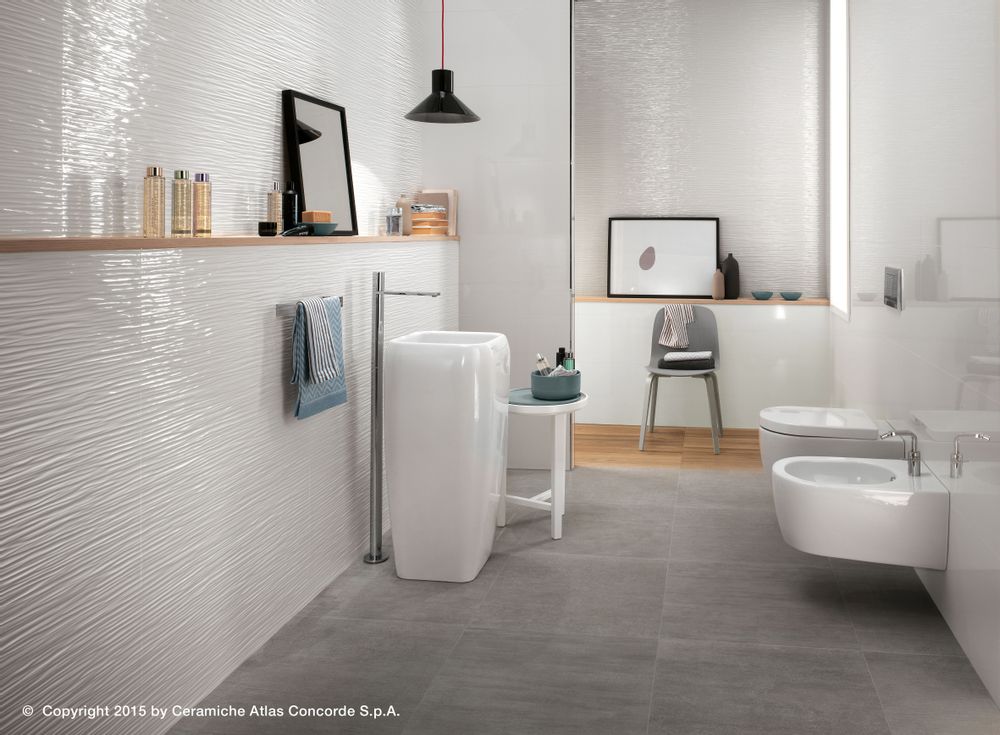 Céramique - DESIGN MURAL 3D | Motifs sinueux - ATLAS CONCORDE