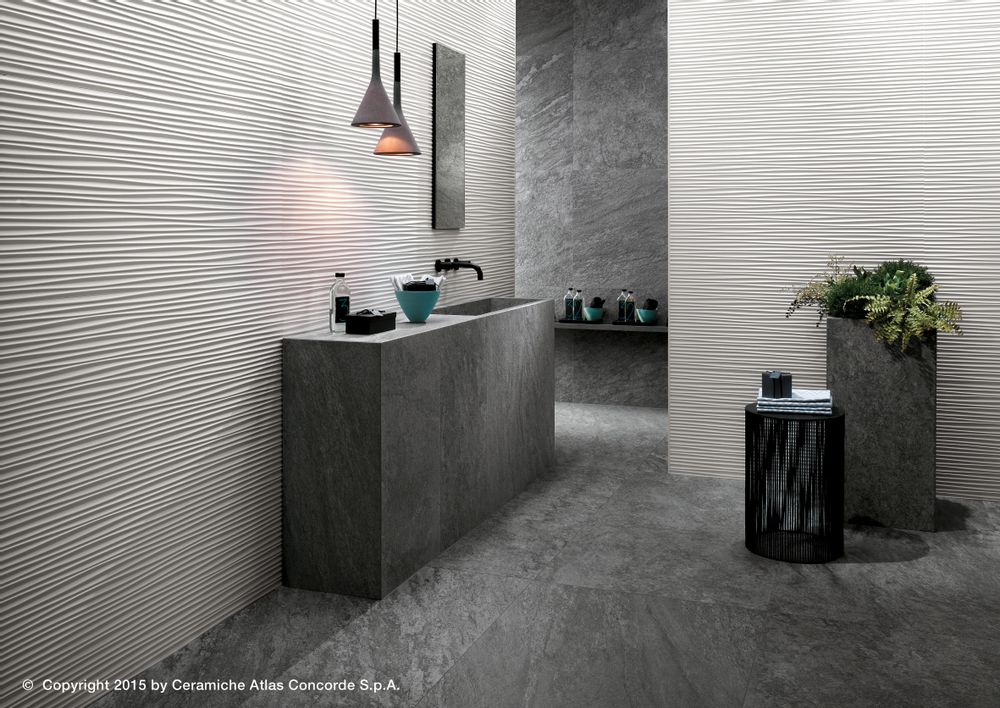 Céramique - DESIGN MURAL 3D | Motifs sinueux - ATLAS CONCORDE
