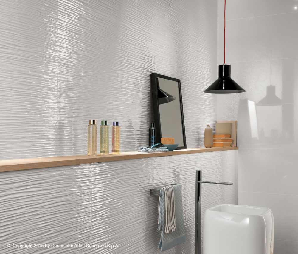 Céramique - DESIGN MURAL 3D | Motifs sinueux - ATLAS CONCORDE