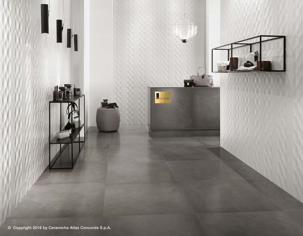 Céramique - 3D WALL DESIGN | Multi-faceted Reliefs - ATLAS CONCORDE