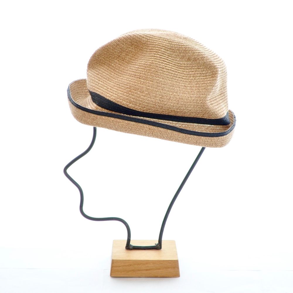 Chapeaux - MBOX-104SW BOXED HAT 7cm brim switch color line - MATURE HA. / BOXED HAT BY MATURE HA.
