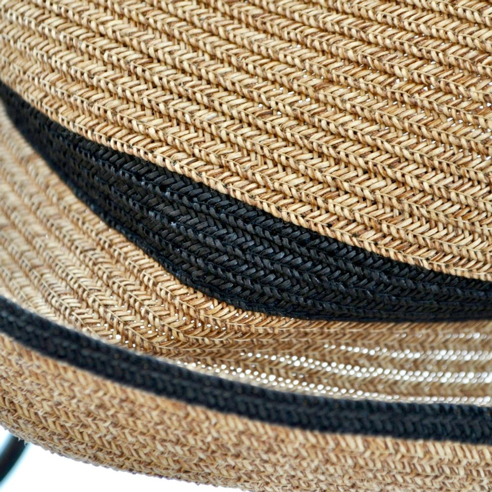 Chapeaux - MBOX-104SW BOXED HAT 7cm brim switch color line - MATURE HA. / BOXED HAT BY MATURE HA.