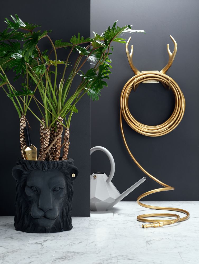 Garden accessories - Lion and Monkey Face pot - GARDEN GLORY