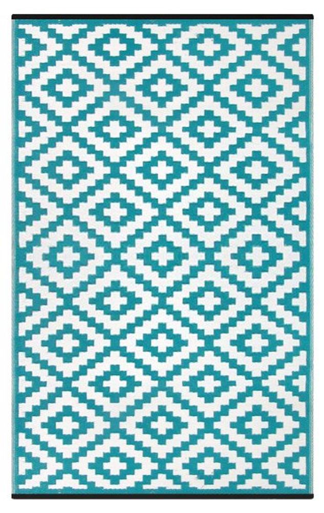 Tapis contemporains -  Nirvana Tapis jaune Blanc - OUTDOOR RUGS / TAPIS D' EXTERIEUR