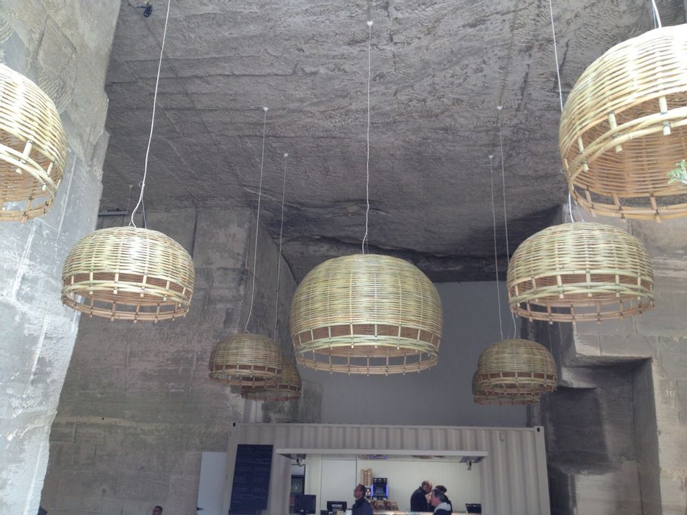 Suspensions extérieures - Luminaire cloche en Bambou - DEAMBULONS