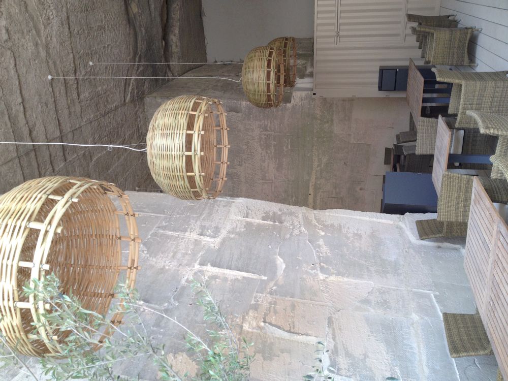Suspensions extérieures - Luminaire cloche en Bambou - DEAMBULONS