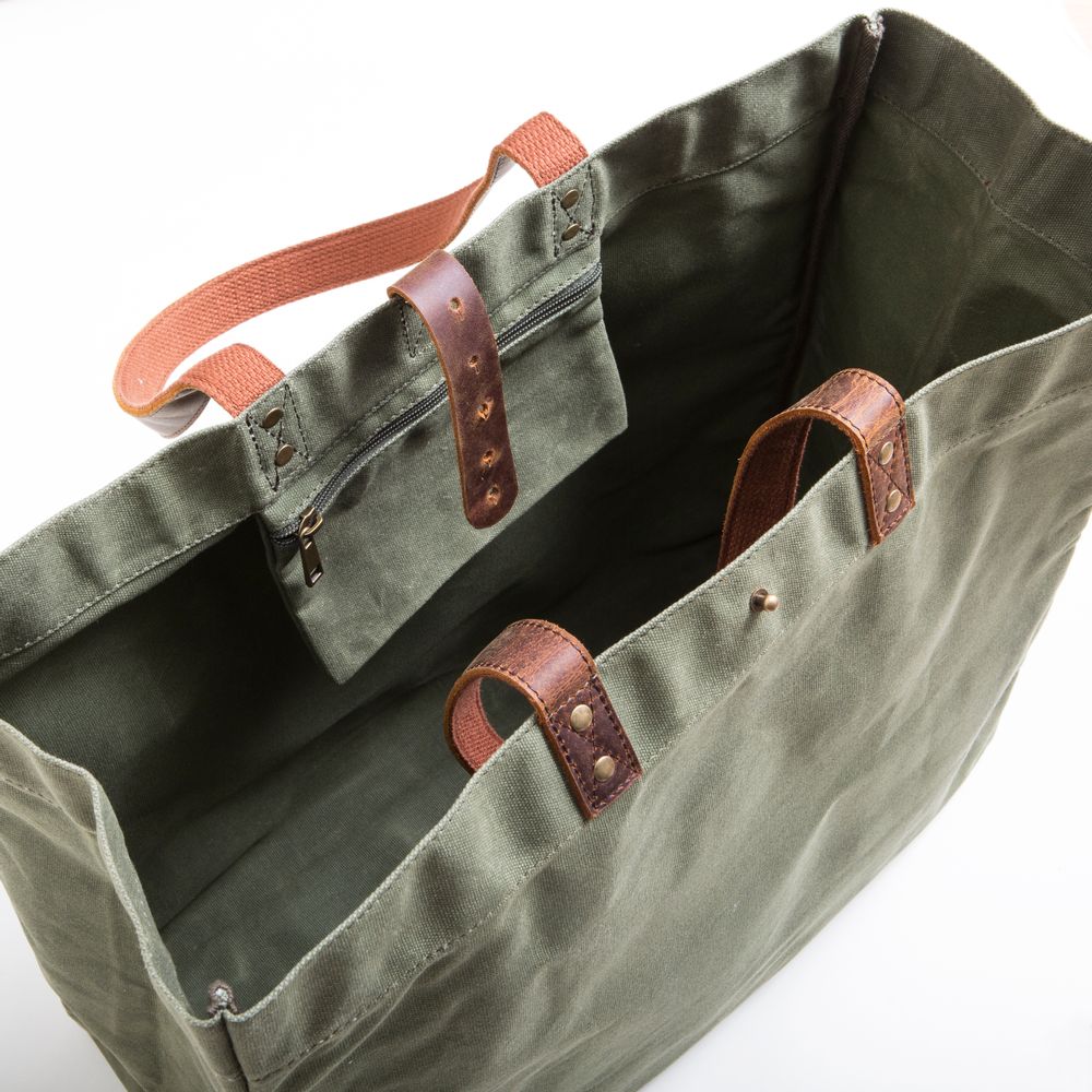 Children's bags and backpacks - Sas Cabas Toile et Cuir ESCAPADE - ALASKAN MAKER