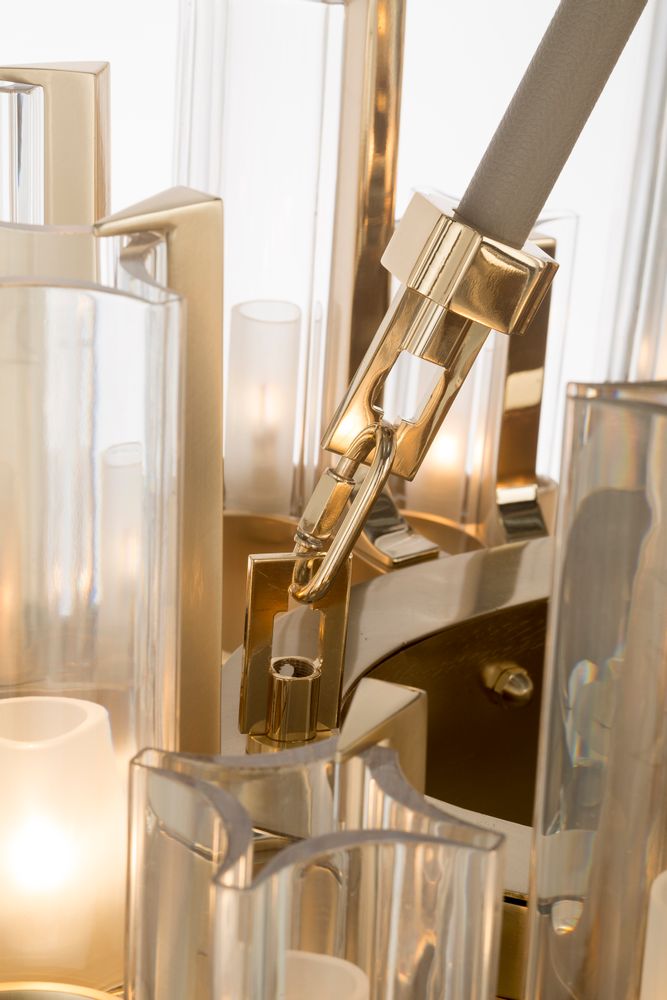 Hanging lights - ETEREA oval chandelier - OFFICINA LUCE