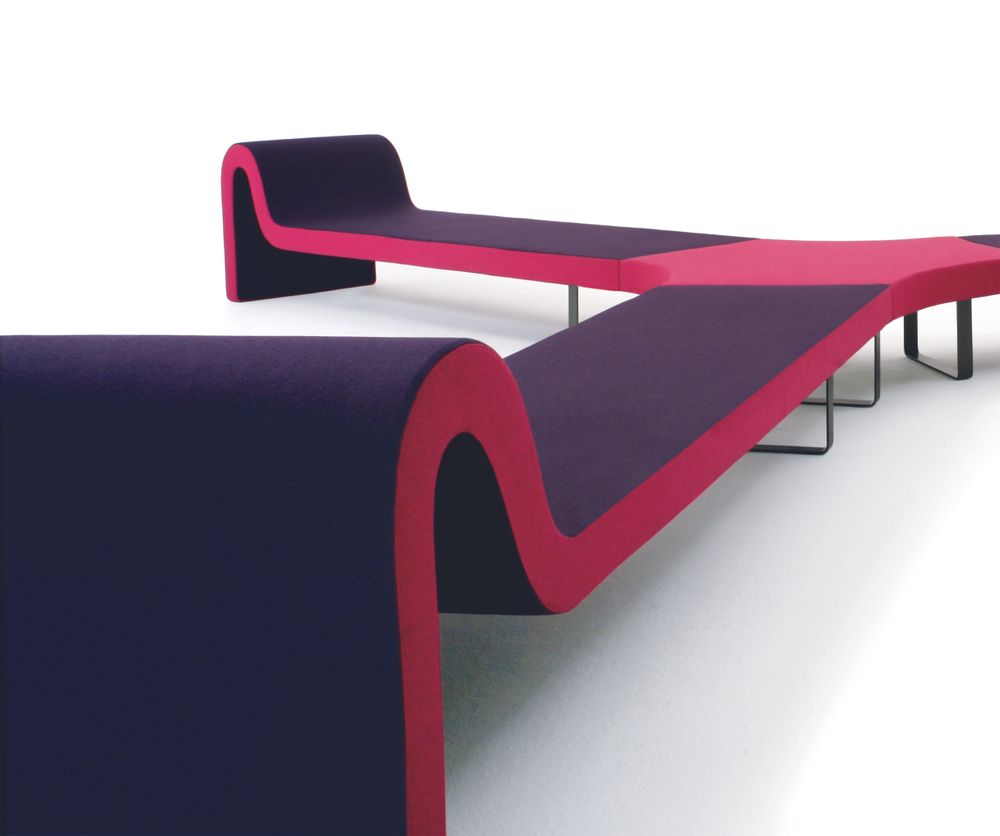 Assises pour bureau - LONGUE BANQUETTE - SEGIS