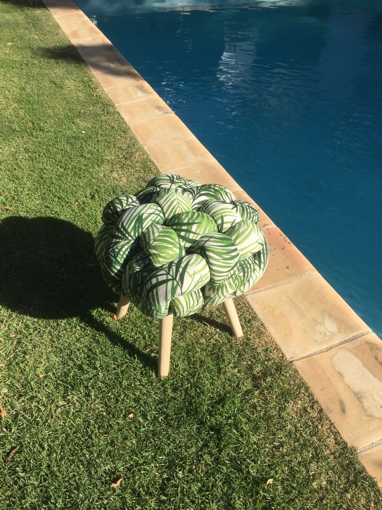 Objets de décoration - Tabouret Nuage Piétement Timothée 1 - M'A-T-IL DIT