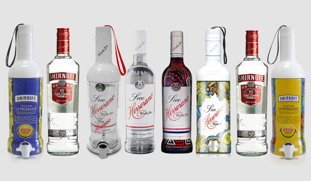 Carafes - Smirnoff Vodka Cocktail Dispenser VAP - INDUSTRIA CORP.