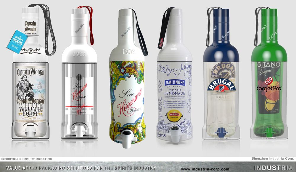 Carafes - Smirnoff Vodka Cocktail Dispenser VAP - INDUSTRIA CORP.