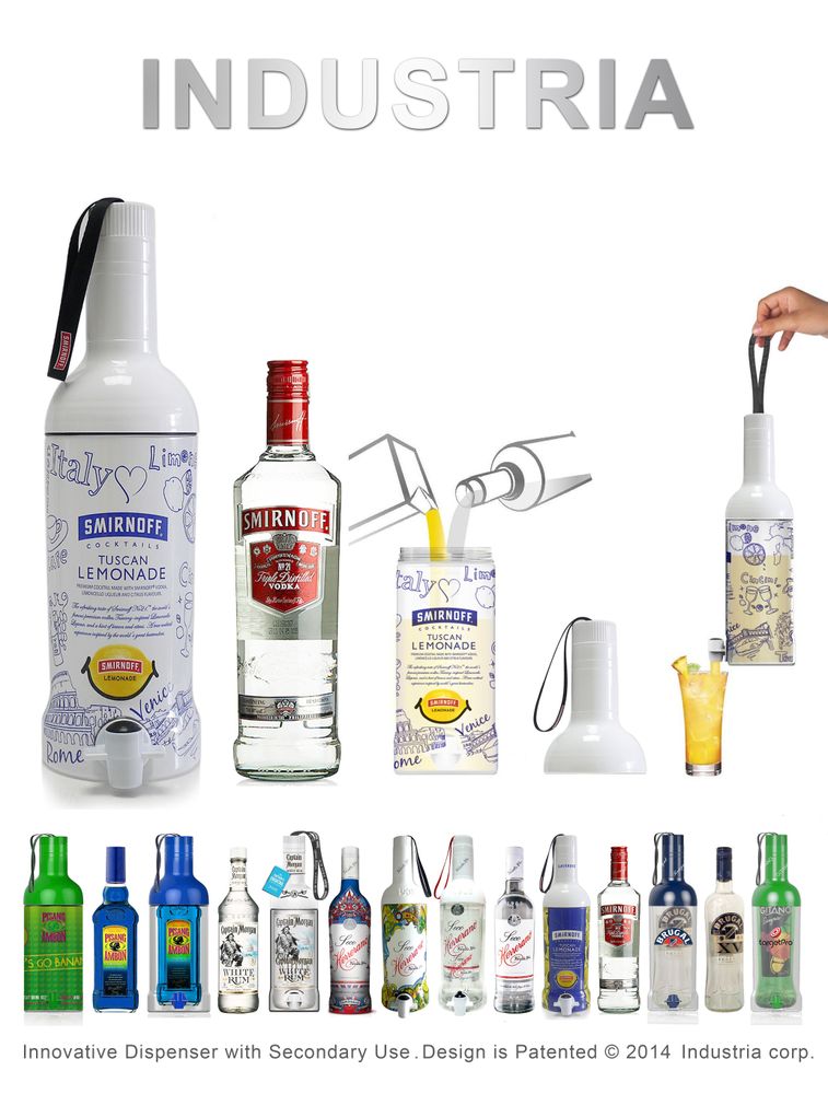 Mugs - Seco Herrerano Cocktail Dispener - INDUSTRIA CORP.