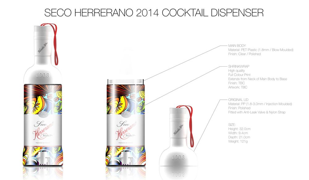 Mugs - Seco Herrerano Cocktail Dispener - INDUSTRIA CORP.