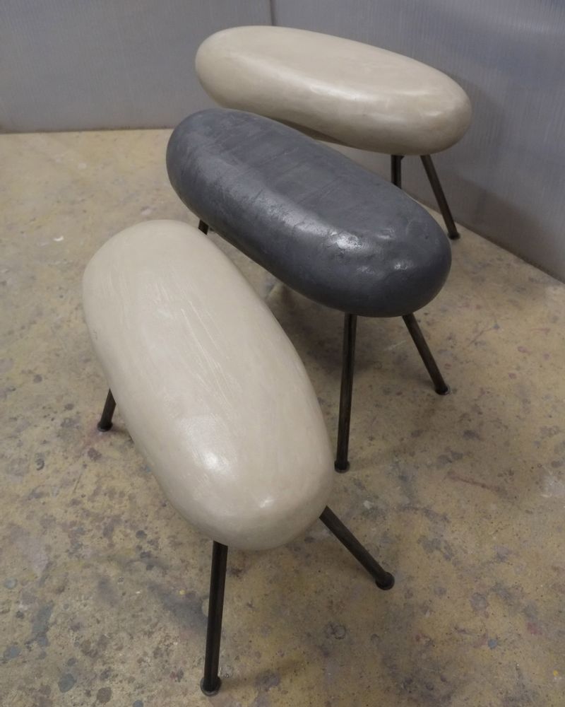 Autres fournitures bureau  - PECORELLA Tabouret - ANNA COLORE INDUSTRIALE