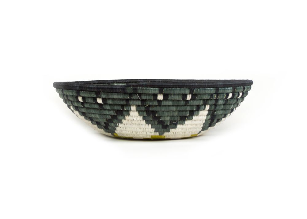 Decorative objects - Greenery / Grey Green Rwandan Basket - DO NOT USE - ALL ACROSS AFRICA
