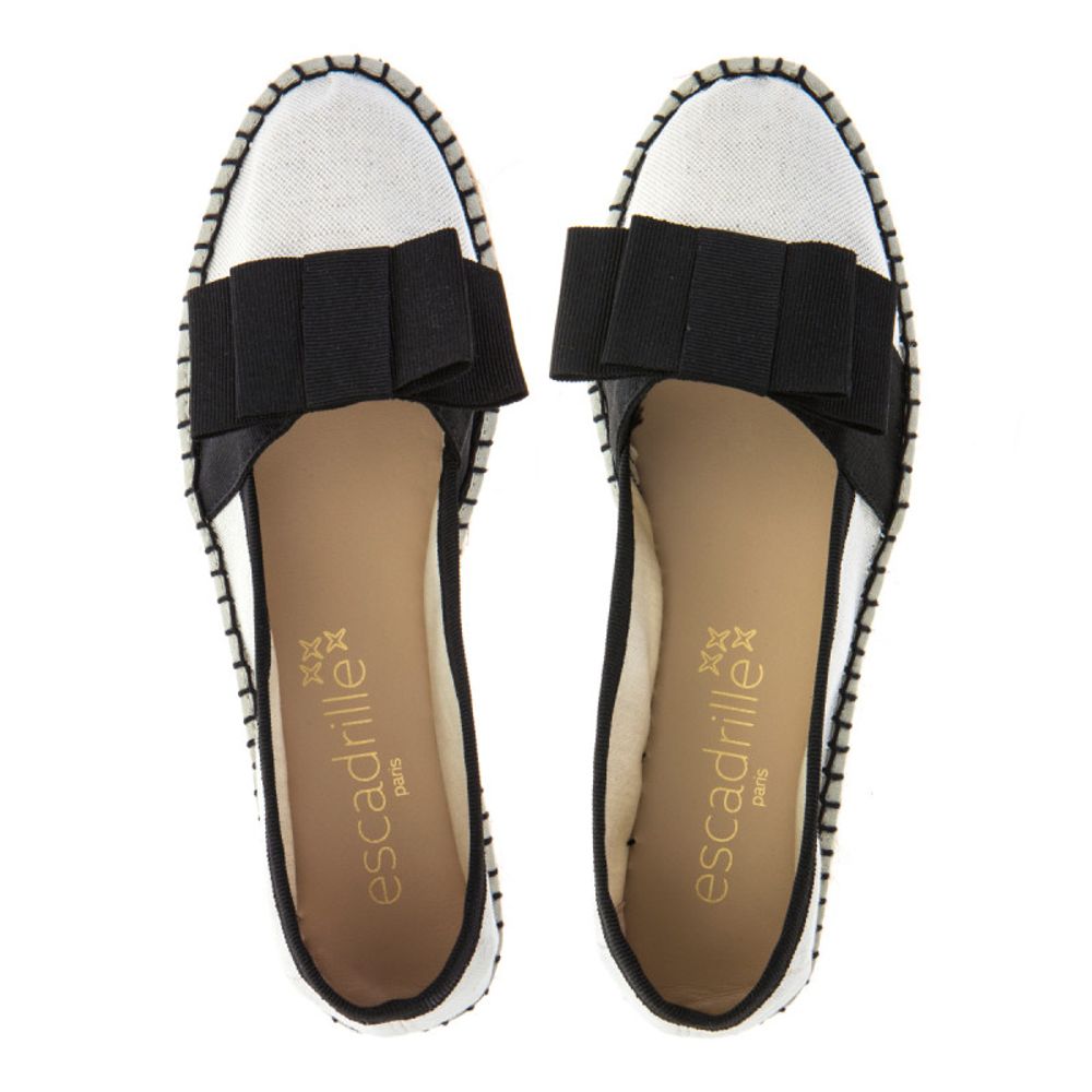 Chaussures - Escadrille la chaussure espadrille. Femme la parisienne noir - ESCADRILLE