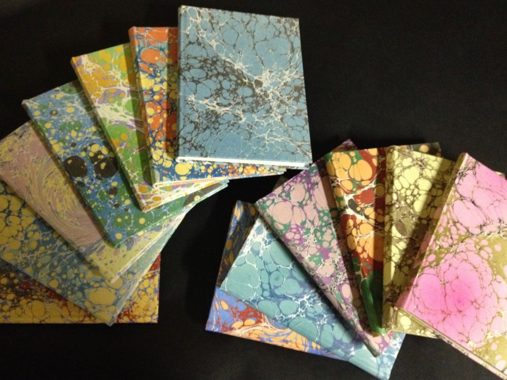 Stationery - Marble paper notebooks - LEGATORIA LA CARTA