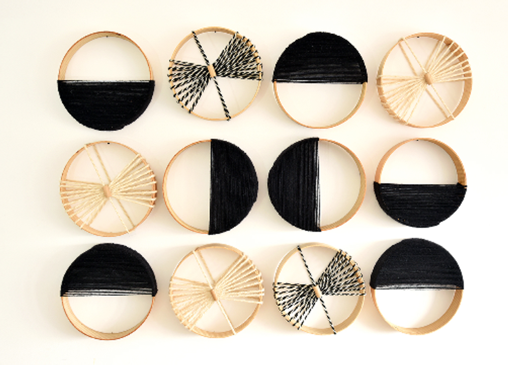 Other wall decoration - Wall decoration Loops pattern mix - VANSKA