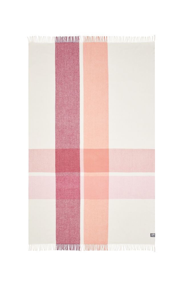 Throw blankets - Double Cross Merino Wool Throw - WAVERLEY MILLS