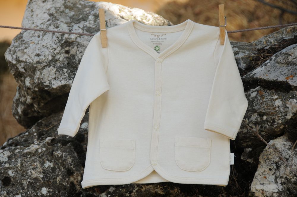 Homewear textile - Organic Cotton Baby Jacket - NATURABORN