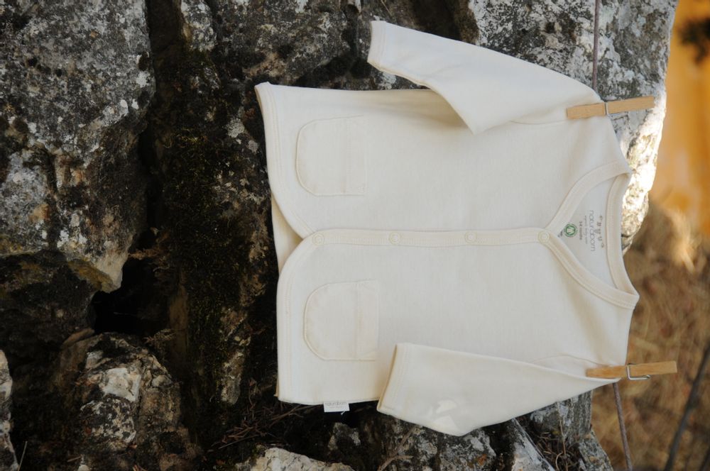 Homewear textile - Organic Cotton Baby Jacket - NATURABORN