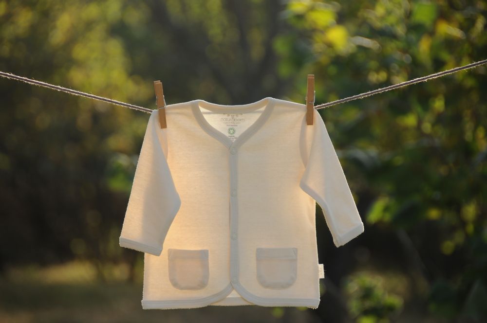 Homewear textile - Organic Cotton Baby Jacket - NATURABORN