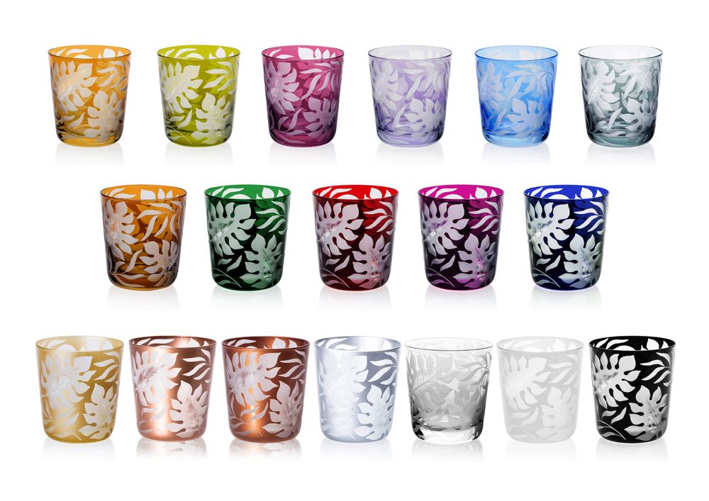 Crystal ware - CLARESCO Tumblers  - CLARESCO