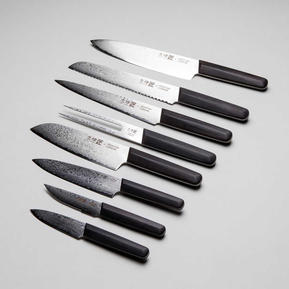 Knives - KITCHEN KNIFE COLLECTION - SEBASTIAN CONRAN GIFU COLLECTION