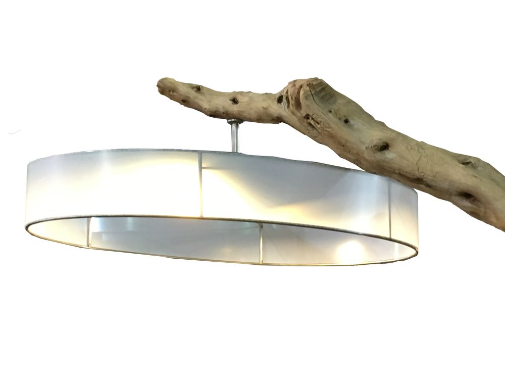 Lampadaires extérieurs - LUMINAIRES EN RACINES & BOIS FLOTTES - ATMOSPHÈRE D'ARGANERAIE