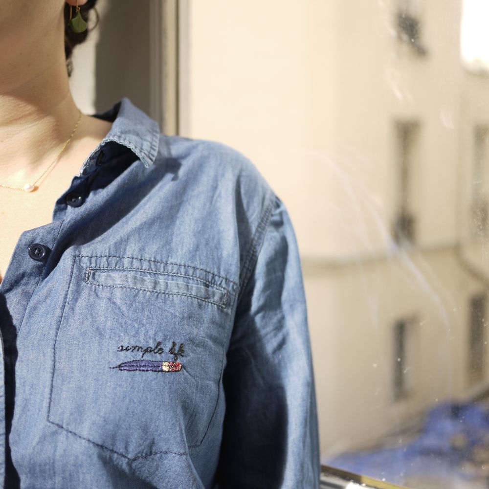 Children's arts and crafts - Easy Broderie Kit - On Demand - BRITNEY POMPADOUR - BRODERIE