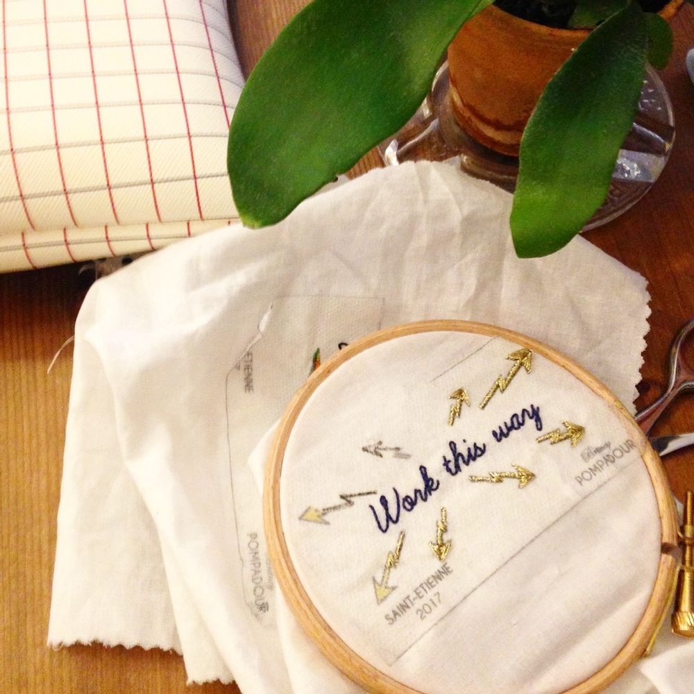 Children's arts and crafts - Easy Broderie Kit - On Demand - BRITNEY POMPADOUR - BRODERIE