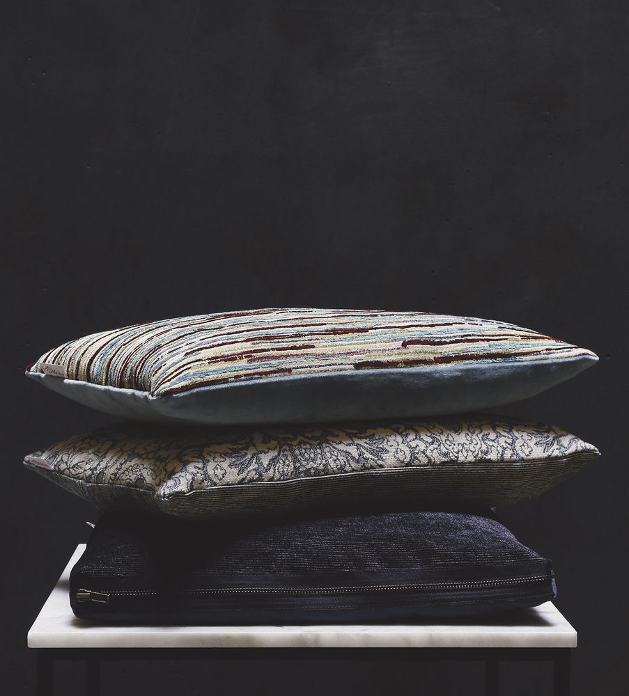 Fabric cushions - CUSHION - AU MAISON & EJA INTERNATIONAL