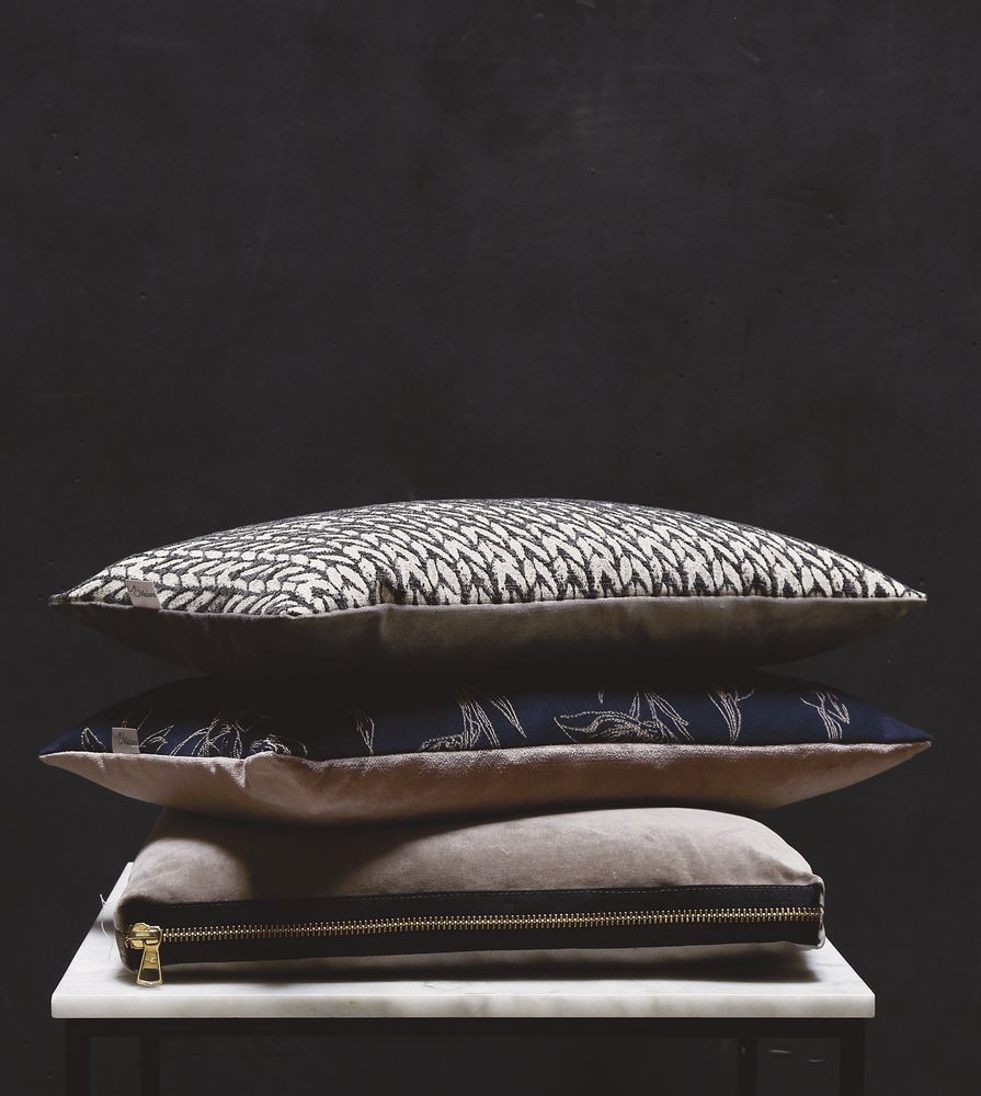 Fabric cushions - CUSHION - AU MAISON & EJA INTERNATIONAL