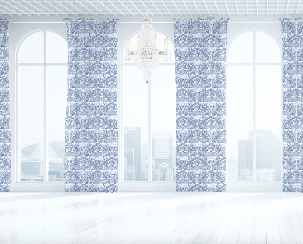Hotel bedrooms - Nicolette Mayer-Royal Delft Wall Panels - DO NOT USE _ THE NICOLETTE MAYER COLLECTION