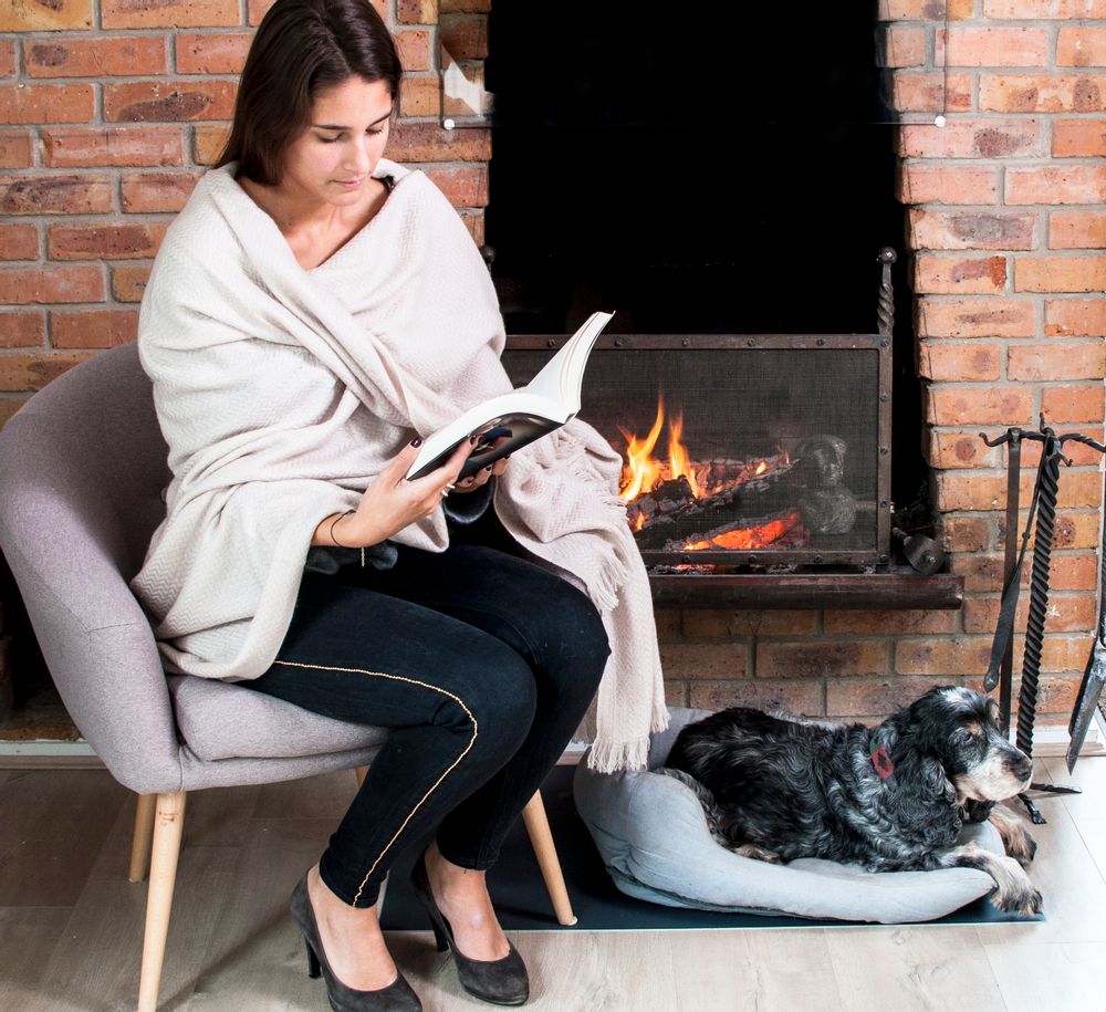 Throw blankets - Lightweight cashmere and wool blanket - LES JARDINS DE LA COMTESSE
