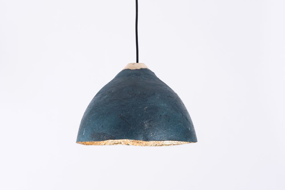 Hanging lights - PULP PAPER LAMPSHADES - MAHATSARA